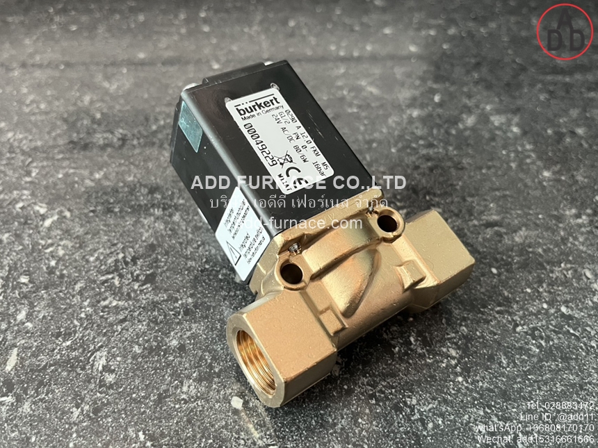 Burkert 0290 A 12,0 FKM MS (24V) (3)